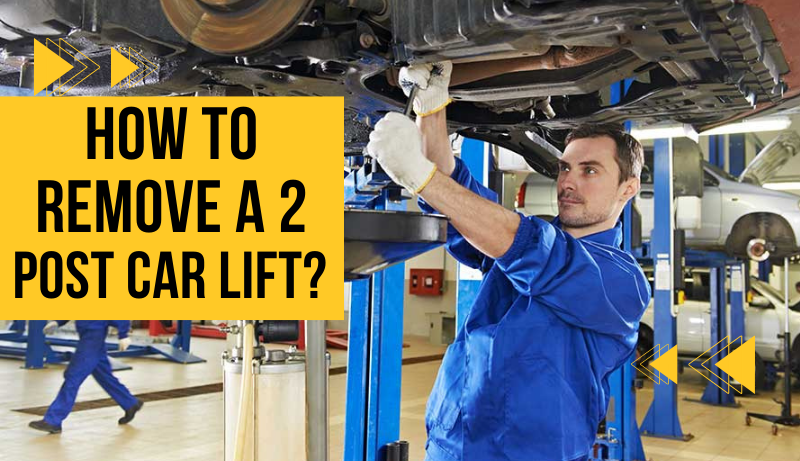 How To Remove A 2 Post Car Lift