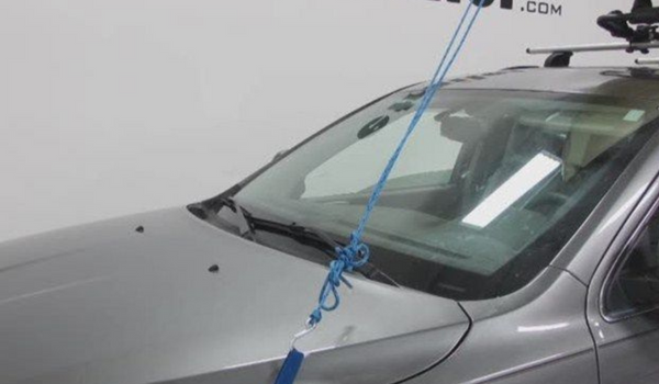 How To Tie Down A Car Hood