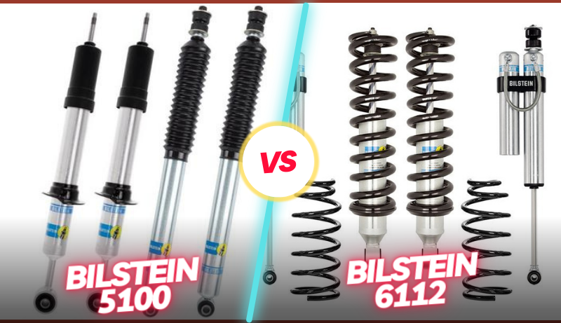 Bilstein 5100 vs 6112 Shocks